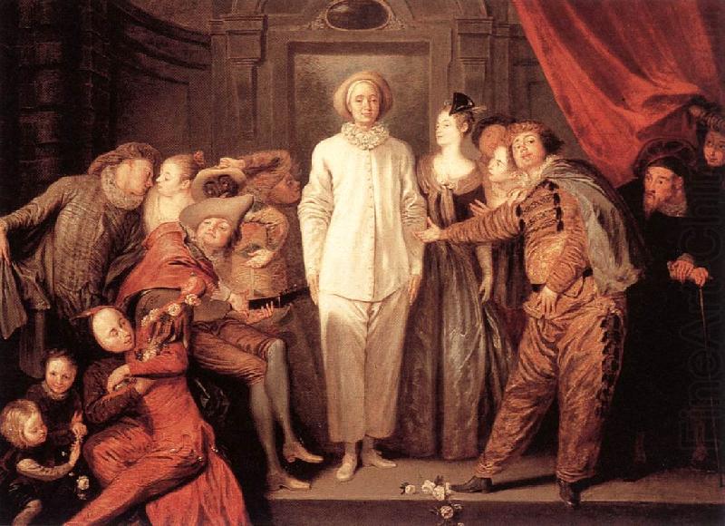 Italian Comedians21, WATTEAU, Antoine